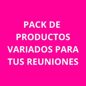 pack de productos para reuniones